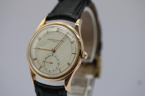 VACHERON CONSTANTIN VINTAGE ROSE GOLD DRESS WATCH 1940S50S - ADDITIONAL PHOTO 13