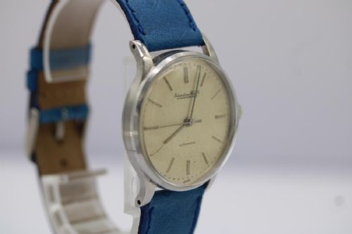 IWC AUTOMATIC 1464855 VINTAGE 1960S SERVICED 35MM STAINLESS STEEL PATINA DIAL WATCH - ADDITIONAL PHOTO 4