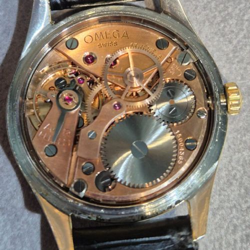 OMEGA 27927SC WATCH VINTAGE 1956 CALIBRE 283 GOLDPLATED SERVICED GUARANTEED - ADDITIONAL PHOTO 4