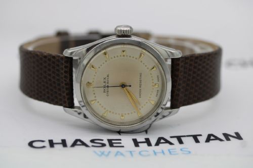 ROLEX OYSTER 6244 WATCH C1952 MANUAL WIND IVORY HONEYCOMB DIAL VINTAGE COLLECTORS PIECE - ADDITIONAL PHOTO 19