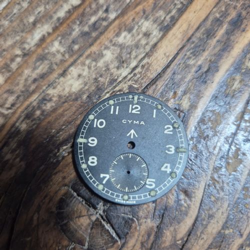 CYMA DIRTY DOZEN BRITISH MILITARY WATCH WWII ISSUE CAL 234 SERVICED BOX SPARE DIAL WATCH - ADDITIONAL PHOTO 7
