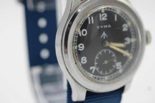 CYMA DIRTY DOZEN BRITISH MILITARY WATCH WWII ISSUE CAL 234 SERVICED BOX SPARE DIAL WATCH - ADDITIONAL PHOTO 9