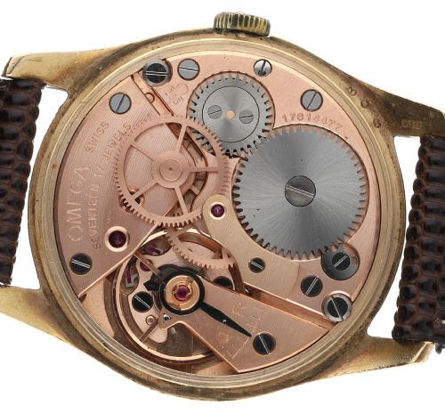 OMEGA 9CT YELLOW GOLD DRESS WATCH 1960 - ADDITIONAL PHOTO 6