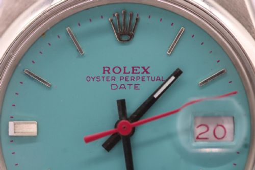 ROLEX OYSTER PERPETUAL DATE 1500 BY LA CALIFORNIENNE - ADDITIONAL PHOTO 4