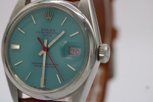 ROLEX OYSTER PERPETUAL DATE 1500 BY LA CALIFORNIENNE - ADDITIONAL PHOTO 5