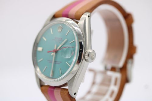 ROLEX OYSTER PERPETUAL DATE 1500 BY LA CALIFORNIENNE - ADDITIONAL PHOTO 6