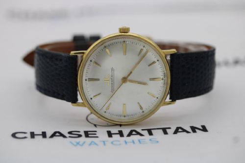 JAEGARLECOULTURE DRESS WATCH 1960S 18CT GOLD JAEGER LECOULTRE SLIM DRESS WATCH - ADDITIONAL PHOTO 1