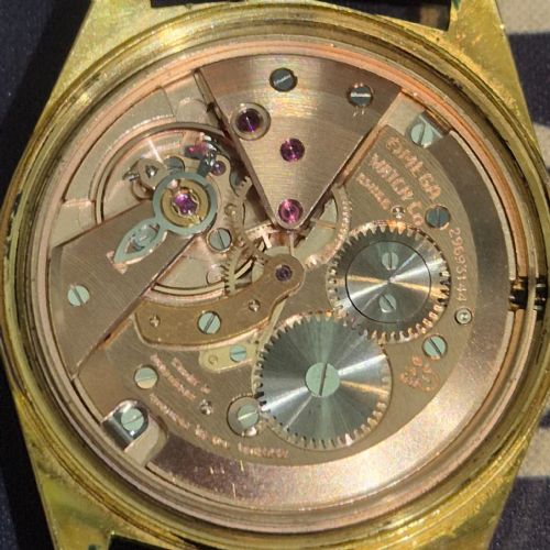 OMEGA GENEVE REF 136041 GOLD SUNBURST DIAL MANUAL WIND VINTAGE WRIST WATCH - ADDITIONAL PHOTO 8