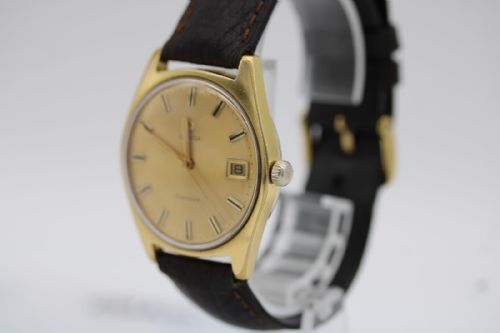 OMEGA GENEVE REF 136041 GOLD SUNBURST DIAL MANUAL WIND VINTAGE WRIST WATCH - ADDITIONAL PHOTO 10