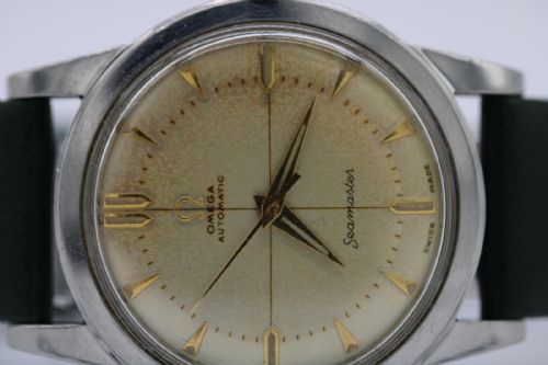 OMEGA SEAMASTER REF 25778 CHAMPAGNE DIAL BUMPER AUTOMATIC VINTAGE WRIST WATCH - ADDITIONAL PHOTO 5