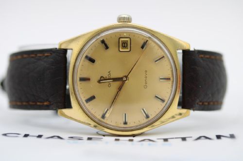 OMEGA SEAMASTER REF 25778 CHAMPAGNE DIAL BUMPER AUTOMATIC VINTAGE WRIST WATCH - ADDITIONAL PHOTO 8