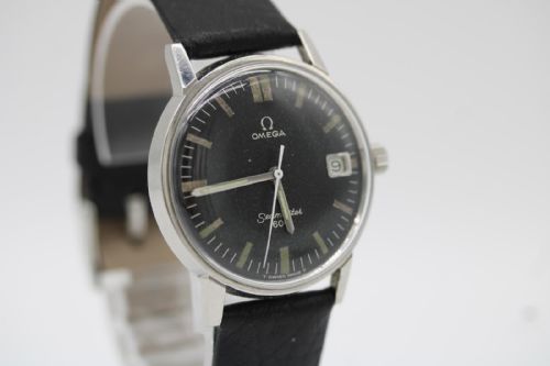 OMEGA SEAMASTER 600 RARE BLACK DIAL REFERENCE 13600011 1966 FRESH SERVICE - ADDITIONAL PHOTO 1