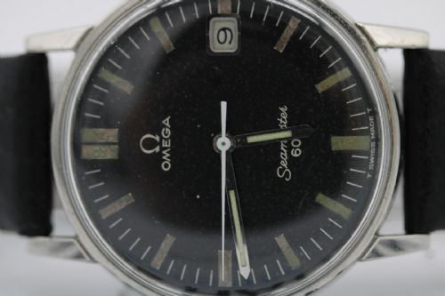 OMEGA SEAMASTER 600 RARE BLACK DIAL REFERENCE 13600011 1966 FRESH SERVICE - ADDITIONAL PHOTO 4