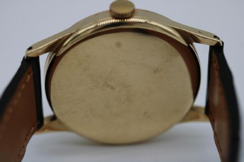 OMEGA VINTAGE DRESS WATCH REF 13322 9CT YELLOW GOLD MANUAL WIND 1950 - ADDITIONAL PHOTO 6