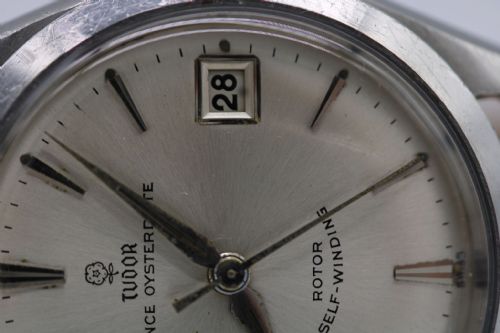TUDOR PRINCE OYSTERDATE 7966 34MM SILVER DIAL AUTOMATIC 1969 WRIST WATCH - ADDITIONAL PHOTO 3