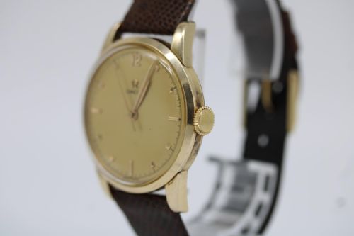 OMEGA VINTAGE WRIST WATCH 30T2 SC MOVEMENT GOLD PLATED MANUAL WIND LATE 1940S - ADDITIONAL PHOTO 1