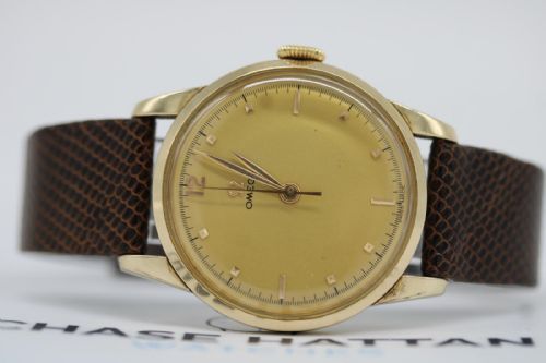 OMEGA VINTAGE WRIST WATCH 30T2 SC MOVEMENT GOLD PLATED MANUAL WIND LATE 1940S - ADDITIONAL PHOTO 10
