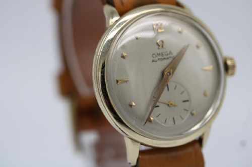 OMEGA VINTAGE WRIST WATCH GOLDFILLED CAL 344 BUMPER AUTOMATIC 33MM MID1950S - ADDITIONAL PHOTO 4