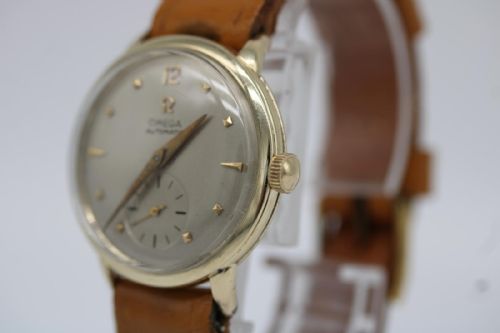OMEGA VINTAGE WRIST WATCH GOLDFILLED CAL 344 BUMPER AUTOMATIC 33MM MID1950S - ADDITIONAL PHOTO 5