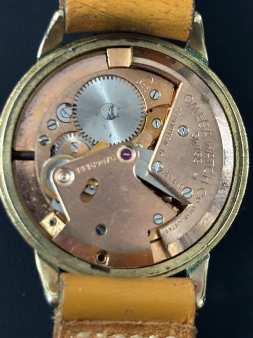 OMEGA VINTAGE WRIST WATCH GOLDFILLED CAL 344 BUMPER AUTOMATIC 33MM MID1950S - ADDITIONAL PHOTO 15