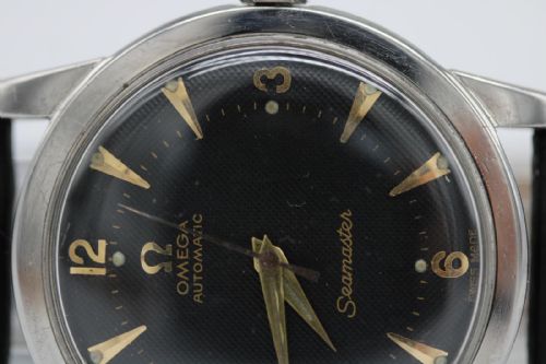 OMEGA SEAMASTER WRIST WATCH REF 25776 HONEYCOMB BLACK DIAL CAL 351 BUMPER AUTOMATIC 1950 - ADDITIONAL PHOTO 16
