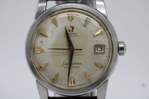 OMEGA SEAMASTER WRIST WATCH REF 2846 CALENDAR HONEYCOMB DIAL CAL 503 AUTOMATIC 1958 - ADDITIONAL PHOTO 6