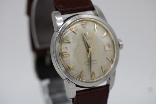 OMEGA SEAMASTER WRIST WATCH REF 2846 CALENDAR HONEYCOMB DIAL CAL 503 AUTOMATIC 1958 - ADDITIONAL PHOTO 8