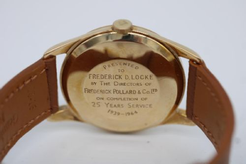 OMEGA VINTAGE CLASSIC WATCH 1315405 35MM 1962 YELLOW GOLD CALIBRE 286 - ADDITIONAL PHOTO 2