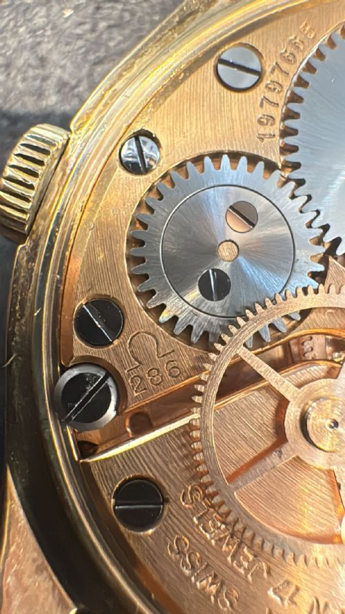 OMEGA VINTAGE CLASSIC WATCH 1315405 35MM 1962 YELLOW GOLD CALIBRE 286 - ADDITIONAL PHOTO 4