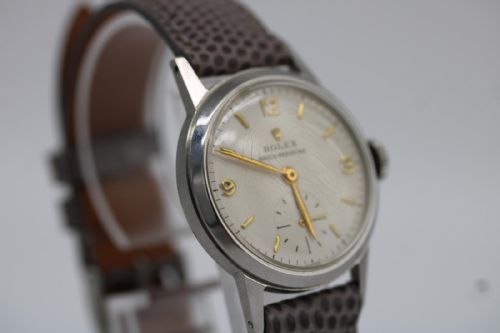 ROLEX WATCH 12324 1955 31MM STAINLESS STEEL CREAM DIAL MANUAL WIND - ADDITIONAL PHOTO 5