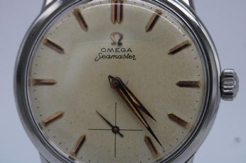 OMEGA SEAMASTER WATCH 14389 35MM CHAMPAGNE DIAL 1961 - ADDITIONAL PHOTO 7