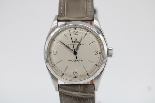TUDOR OYSTER 7960 WATCH SILVER DIAL 34MM MANUAL WIND VINTAGE 1960 - ADDITIONAL PHOTO 2