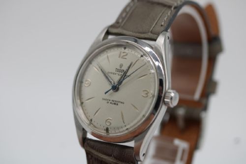 TUDOR OYSTER 7960 WATCH SILVER DIAL 34MM MANUAL WIND VINTAGE 1960 - ADDITIONAL PHOTO 8