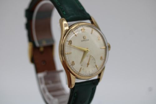 fig 6. Omega Dennison Case 923 – 9ct Yellow Gold – Manual Wind Cal. 268 – 35mm – 1962