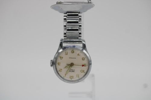 SMITHS NURSES POCKET WATCH C1964 MANUAL WIND ORIGINAL BOX EXCEPTIONAL CONDITION - ADDITIONAL PHOTO 4