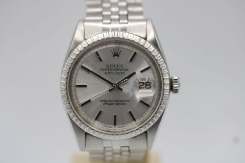ROLEX DATEJUST WATCH1603 36MM SILVER DIAL JUBILEE BRACELET 1965 SERVICED APRIL 2026 - ADDITIONAL PHOTO 1