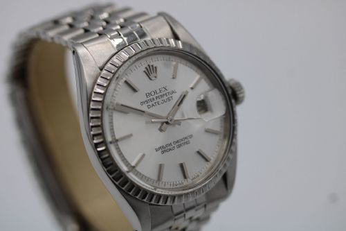 ROLEX DATEJUST WATCH1603 36MM SILVER DIAL JUBILEE BRACELET 1965 SERVICED APRIL 2026 - ADDITIONAL PHOTO 3