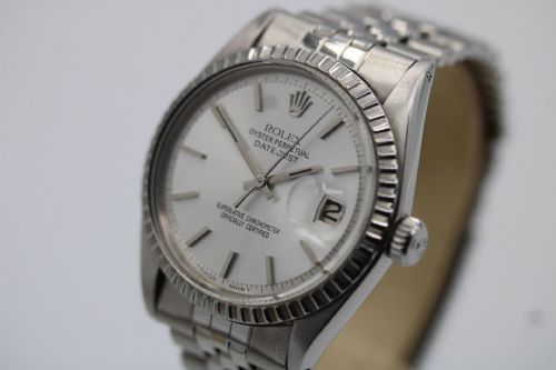 ROLEX DATEJUST WATCH1603 36MM SILVER DIAL JUBILEE BRACELET 1965 SERVICED APRIL 2026 - ADDITIONAL PHOTO 4