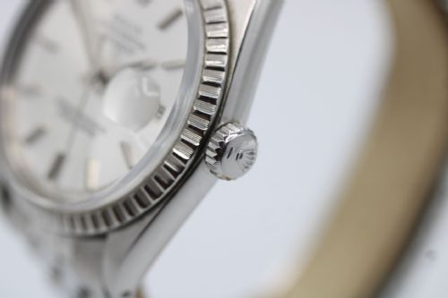 ROLEX DATEJUST WATCH1603 36MM SILVER DIAL JUBILEE BRACELET 1965 SERVICED APRIL 2026 - ADDITIONAL PHOTO 6