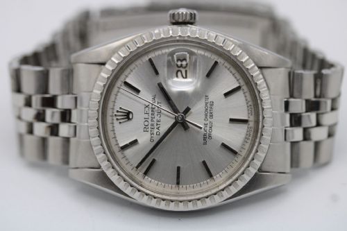ROLEX DATEJUST WATCH1603 36MM SILVER DIAL JUBILEE BRACELET 1965 SERVICED APRIL 2026 - ADDITIONAL PHOTO 7