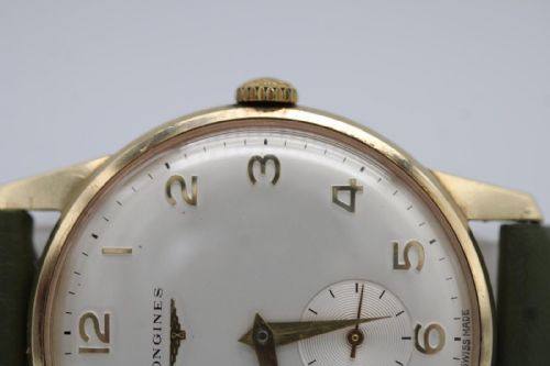 LONGINES VINTAGE MANUAL WIND WATCH 9CT YELLOW GOLD 1965 ORIGINAL BOX - ADDITIONAL PHOTO 3