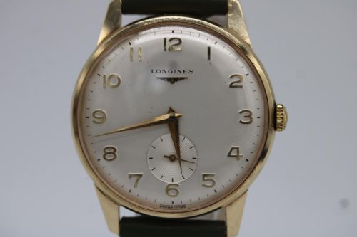 LONGINES VINTAGE MANUAL WIND WATCH 9CT YELLOW GOLD 1965 ORIGINAL BOX - ADDITIONAL PHOTO 4