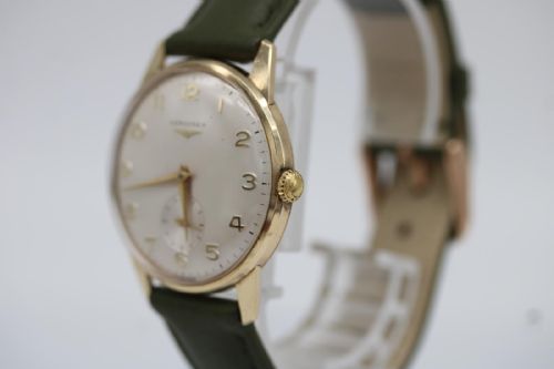 LONGINES VINTAGE MANUAL WIND WATCH 9CT YELLOW GOLD 1965 ORIGINAL BOX - ADDITIONAL PHOTO 5
