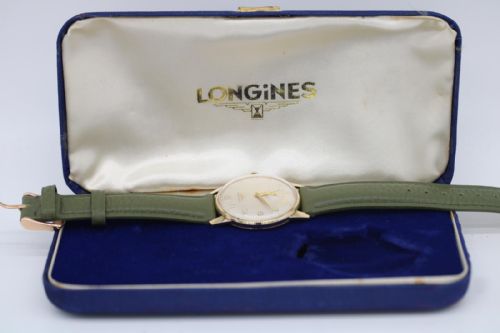 LONGINES VINTAGE MANUAL WIND WATCH 9CT YELLOW GOLD 1965 ORIGINAL BOX - ADDITIONAL PHOTO 10