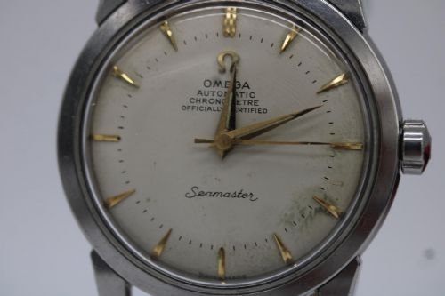 OMEGA SEAMASTER CHRONOMETER 27671 AUTOMATIC 35MM 1956 WRIST WATCH - ADDITIONAL PHOTO 3