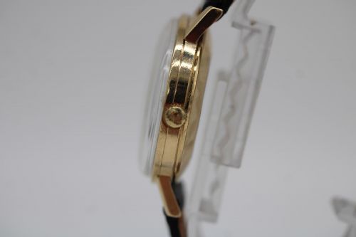 OMEGA VINTAGE 1615002 9CT GOLD AUTOMATIC DRESS WATCH 1962 - ADDITIONAL PHOTO 1
