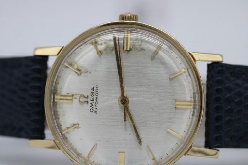 OMEGA VINTAGE 1615002 9CT GOLD AUTOMATIC DRESS WATCH 1962 - ADDITIONAL PHOTO 8