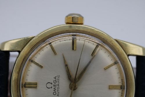 OMEGA SEAMASTER 2846 2848 GOLD PLATED 34MM VINTAGE AUTOMATIC 1958 WRIST WATCH - ADDITIONAL PHOTO 2
