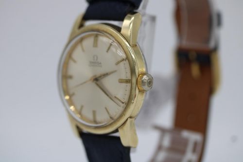 OMEGA SEAMASTER 2846 2848 GOLD PLATED 34MM VINTAGE AUTOMATIC 1958 WRIST WATCH - ADDITIONAL PHOTO 9