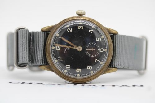WAGNER GERMAN MILITARY WWII WATCH 36MM ORIGINAL DIAL C1940S - ADDITIONAL PHOTO 5